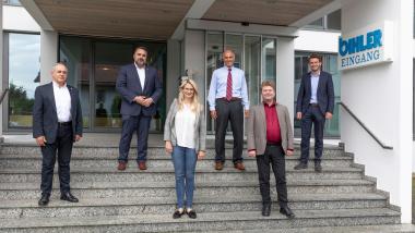 Föst, Prost und Meyer bei Fa. Bihler